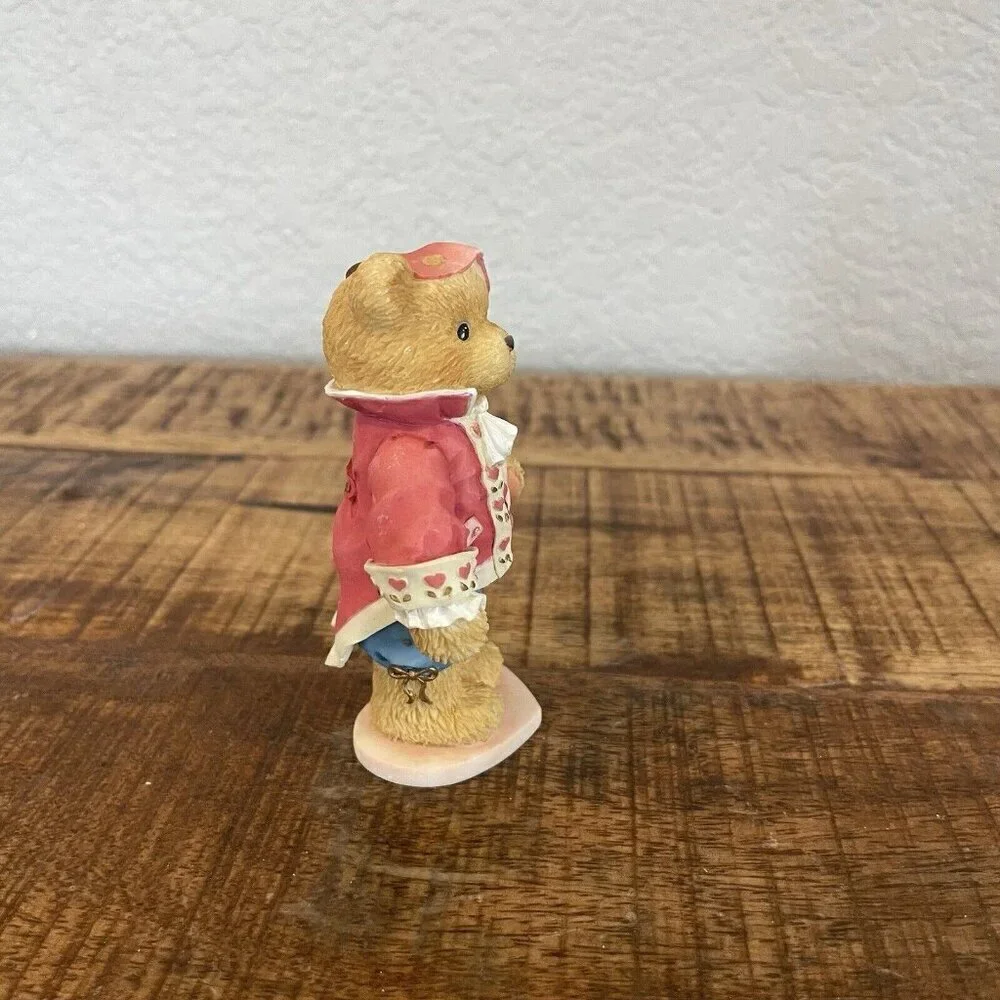 Cherished Teddies - DARREL - Love Unveils A Happy Heart - 1995 Priscilla Hillman